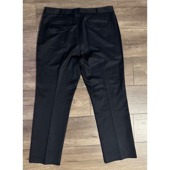 Bonobos Black Weekday Warrior Tuesday Straight Fit Dress Pant 35x30 actual 35x29 - Picture 3 of 6